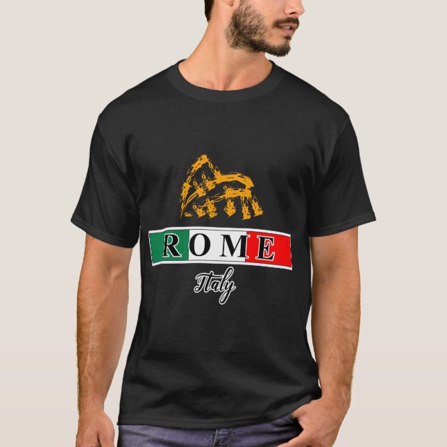 Camiseta Símbolo da cidade de Roma (Frente)