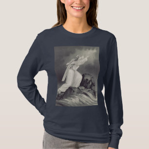 Camiseta Símbolo da cruz e da coroa cristã
