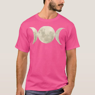 Camiseta Símbolo da Deusa Tríplice Lua