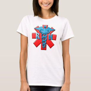 Camiseta Símbolo da enfermeira diplomada