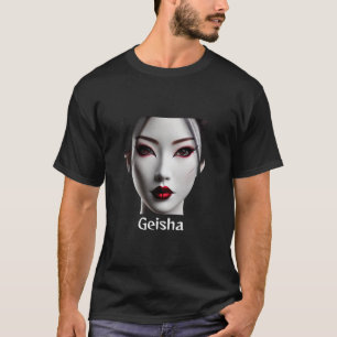 Camiseta Símbolo da Face de Geisha de Pureza