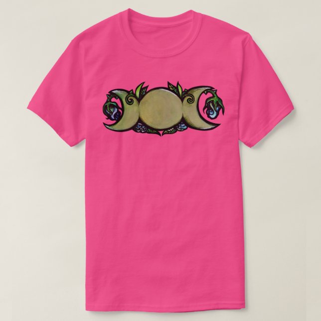 Camiseta Símbolo da Lua Tripla (Frente do Design)