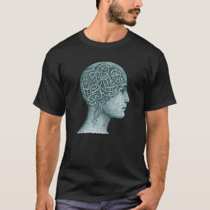 Camiseta Símbolo da Mente Excessivamente Pensativa para Cam