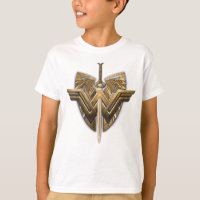 Símbolo da Mulher Maravilha com Espada da Justiça