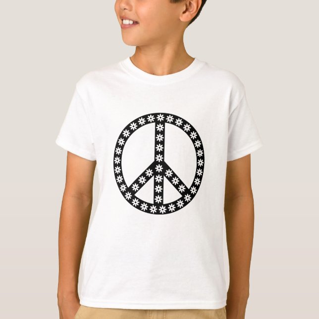 Camiseta Símbolo Daisy Peace (Frente)