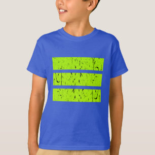 Camiseta Símbolo de 3 linhas legal   Uniformidade e Harmoni