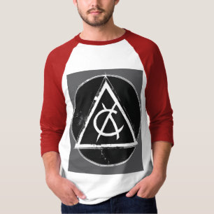 Camiseta Símbolo de Anarquia Minimalista – Logotipo de Círc