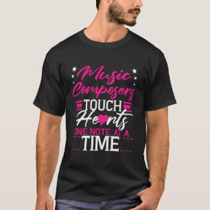 Camiseta Símbolo de Banda do indutor de presentes da compos