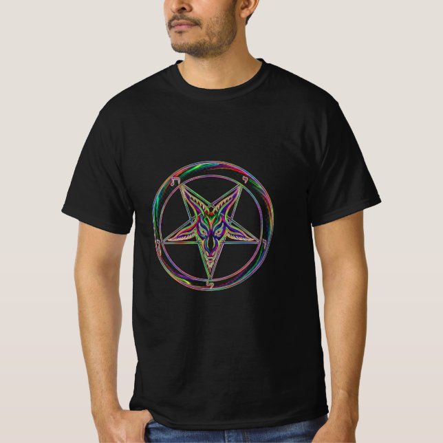 Camiseta Símbolo de Baphomet (Frente)