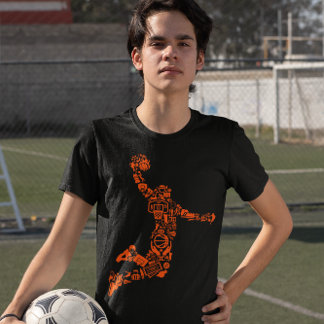 Camiseta Símbolo de basquetebol Hoops Slam