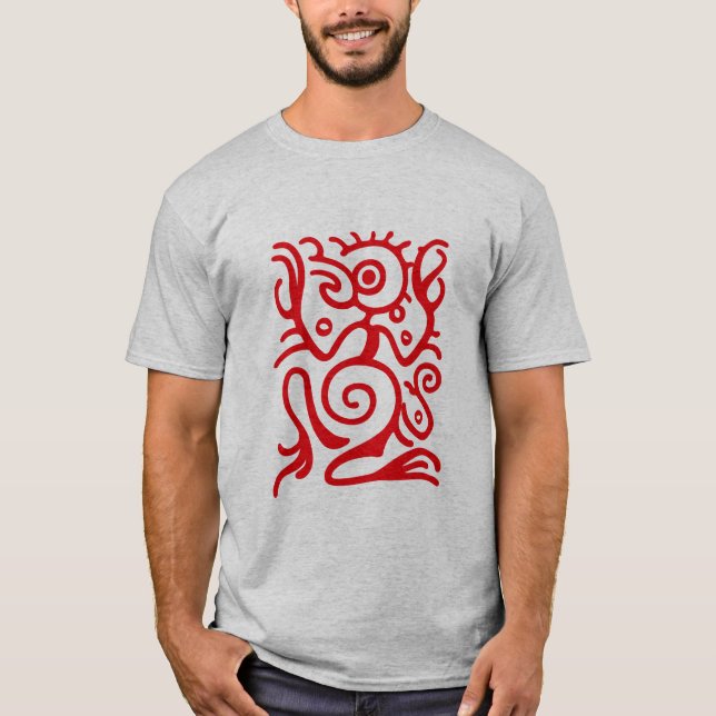 Camiseta Símbolo de Birdman do Maya (Frente)