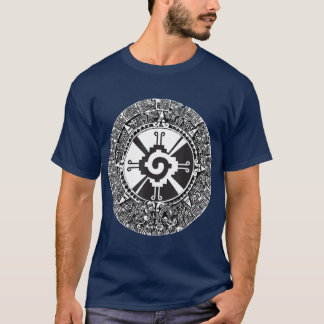 Camiseta Símbolo de Calendário Maias do Hunab Ku Aztec