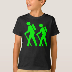 Camiseta Símbolo de caminhada