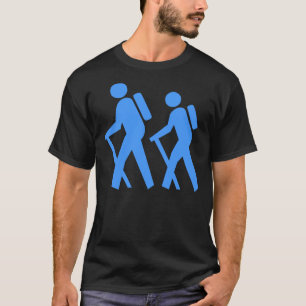 Camiseta Símbolo de Caminhada Símbolo de Caminhada