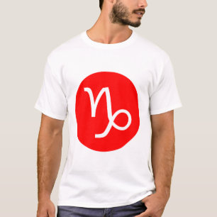 Camiseta Símbolo de Capricórnio - Personalizado