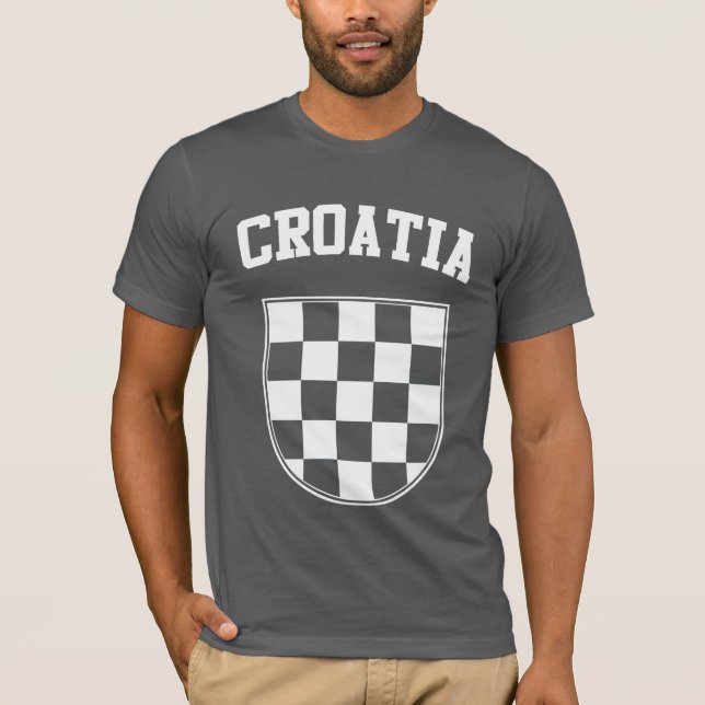 Camiseta Símbolo de Croatia (Frente)