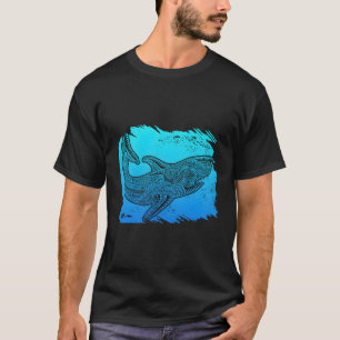 Camiseta Símbolo de cultura de tubarão Maori Haka Nova Zelâ
