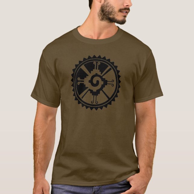 Camiseta Símbolo de deidade maia Hunab Ku (Frente)