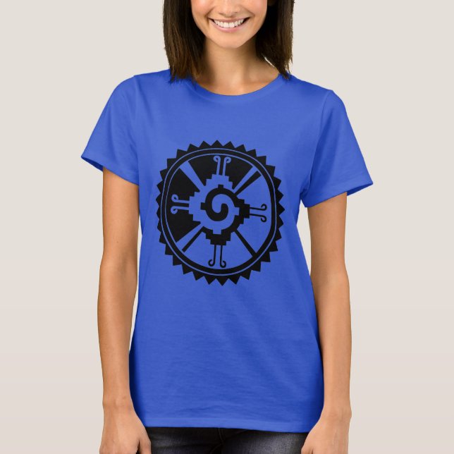Camiseta Símbolo de deidade maia Hunab Ku (Frente)