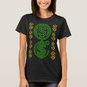 Camiseta Símbolo de Dólar - Dinheiro Dinheiro