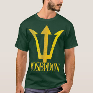 Camiseta Símbolo de energia da Grécia antiga do Poseidon Tr