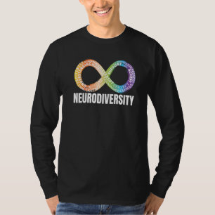 Camiseta Símbolo de Espectro de Autismo de Neurodiversidade
