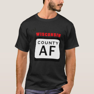 Camiseta Símbolo de estrada County AF