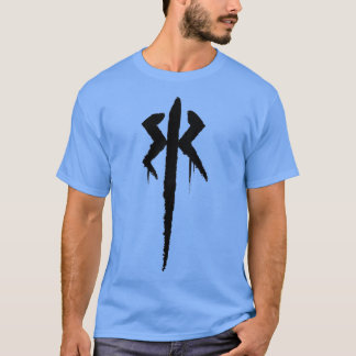 Camiseta Símbolo de fenda Berserkers
