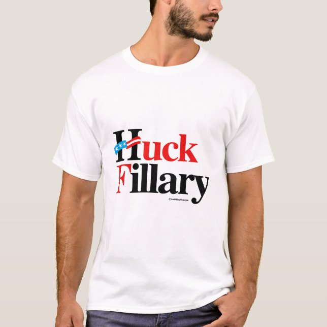 Camiseta Símbolo de Fillary do Huck - anti Hillary png.png (Frente)