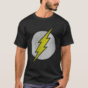 Camiseta Símbolo de flash em relevo