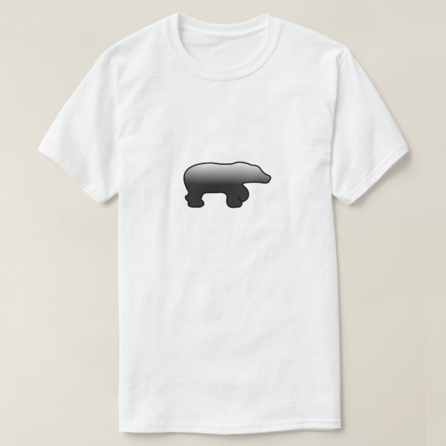 Camiseta Símbolo de gay Bear Símbolo de Orgulho LGBT Ideias (Frente do Design)