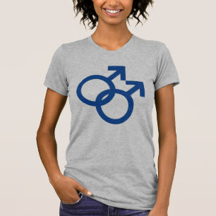 Camiseta Símbolo de gênero MLM Gay Men