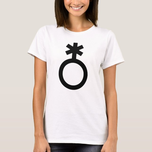Camiseta Símbolo de Gênero Não Binário (Frente)