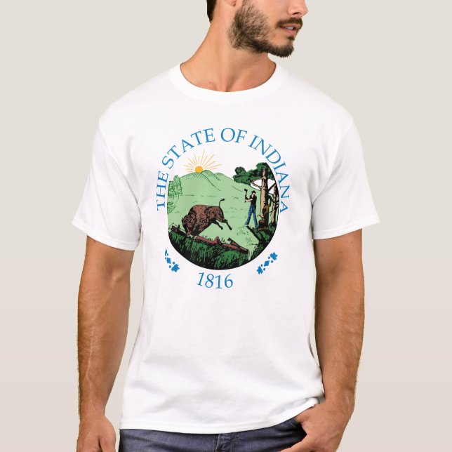 Camiseta Símbolo de Indiana (Frente)