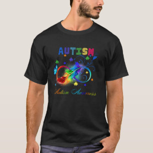 Camiseta Símbolo de infinidade da conscientização do autism