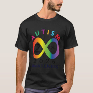Camiseta Símbolo de Infinito Arco-íris u2013 Neurodiversida