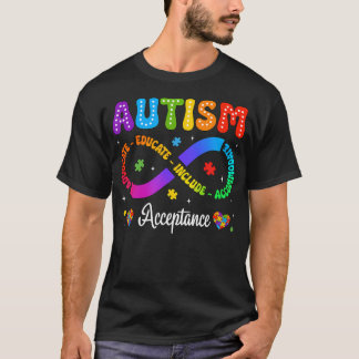 Camiseta Símbolo de Infinito de Conscientização e Aceitação