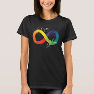 Camiseta Símbolo de Infinito Mãe Autismo Espectro Conscient