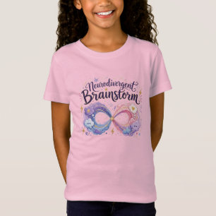 Camiseta Símbolo de Infinito Neurodivergente Orgulho ADHD A