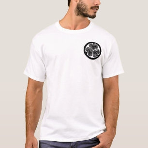 Camiseta Símbolo de KAMON Crest Família Japonês