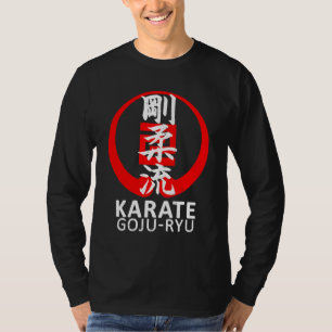 Camiseta Símbolo de Karatê Goju Ryu Kanji Japão Marcial Vin