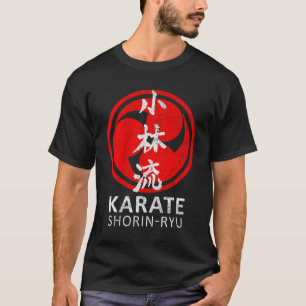 Camiseta Símbolo de Karate Shorin Ryu Kanji Japão Arte Marc