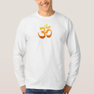 Camiseta Símbolo de mantra Yoga Yoga Men, Design de dupla f