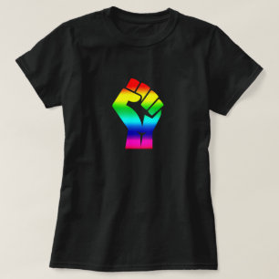 Camiseta Símbolo de Matéria de Vidas Negras LGBTQ Orgulho