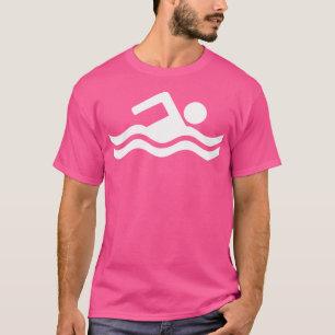 Camiseta Símbolo de natação