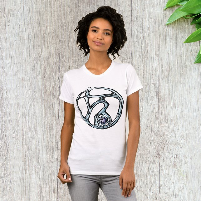 Camiseta Símbolo de Ornamento Womens T-Shirt (Criador carregado)