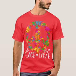 Camiseta Símbolo de Paz da Borboleta Natureza