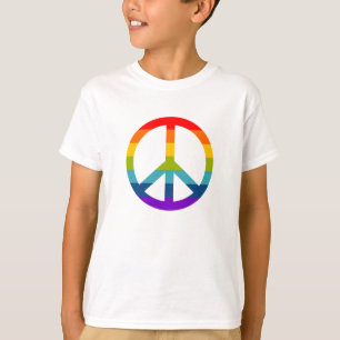 Camiseta Símbolo de Paz do Arco-Íris