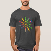 Símbolo de Paz Étnica Hippie Bohemian