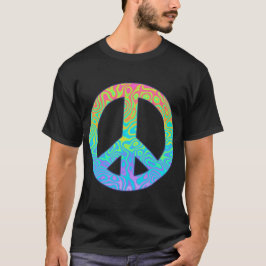 Camiseta Símbolo de Paz Gradiente
